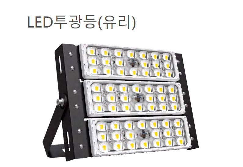LED 玻璃透镜投光灯